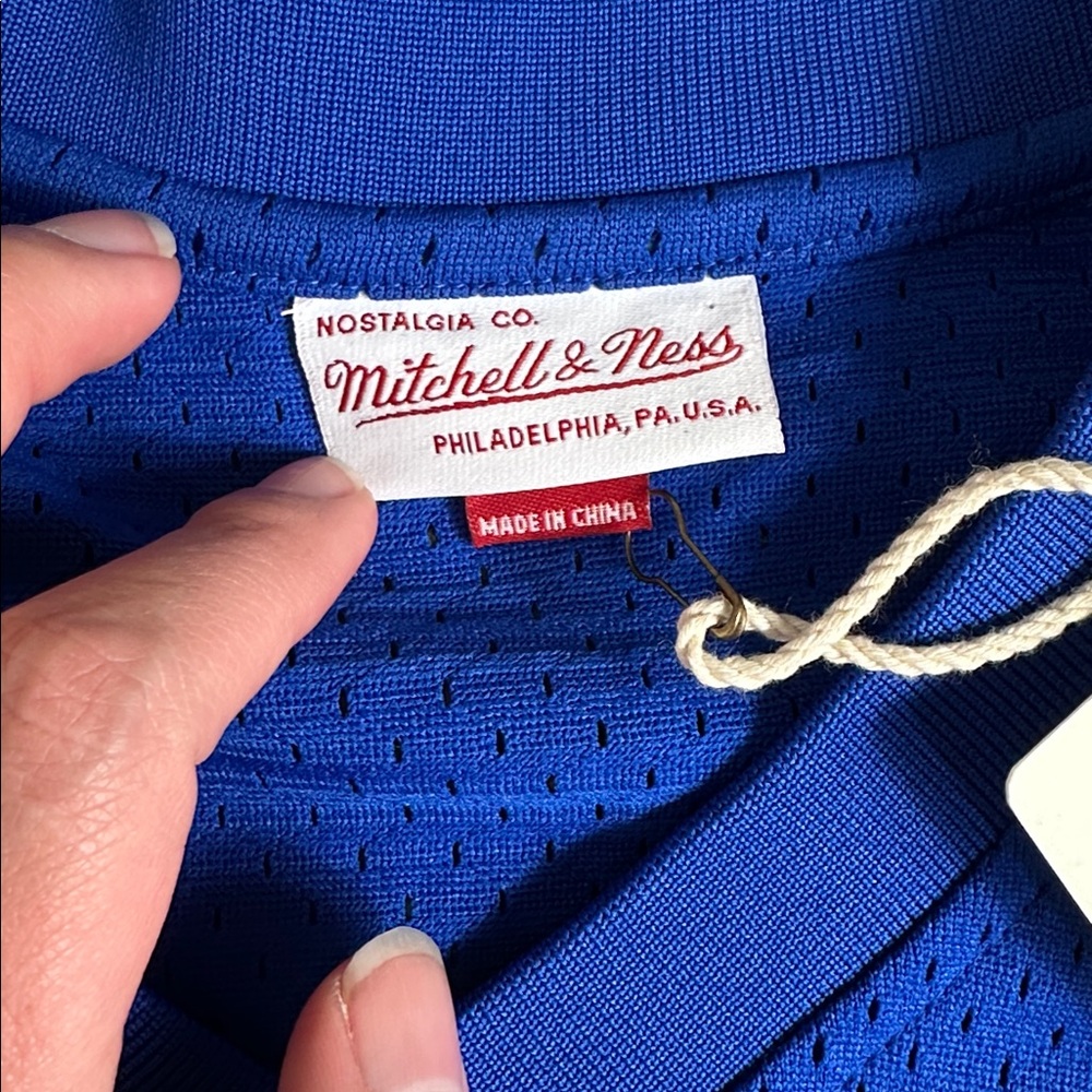 Mitchell & Ness Kids Texas Rangers Jersey - Picture 5 of 7